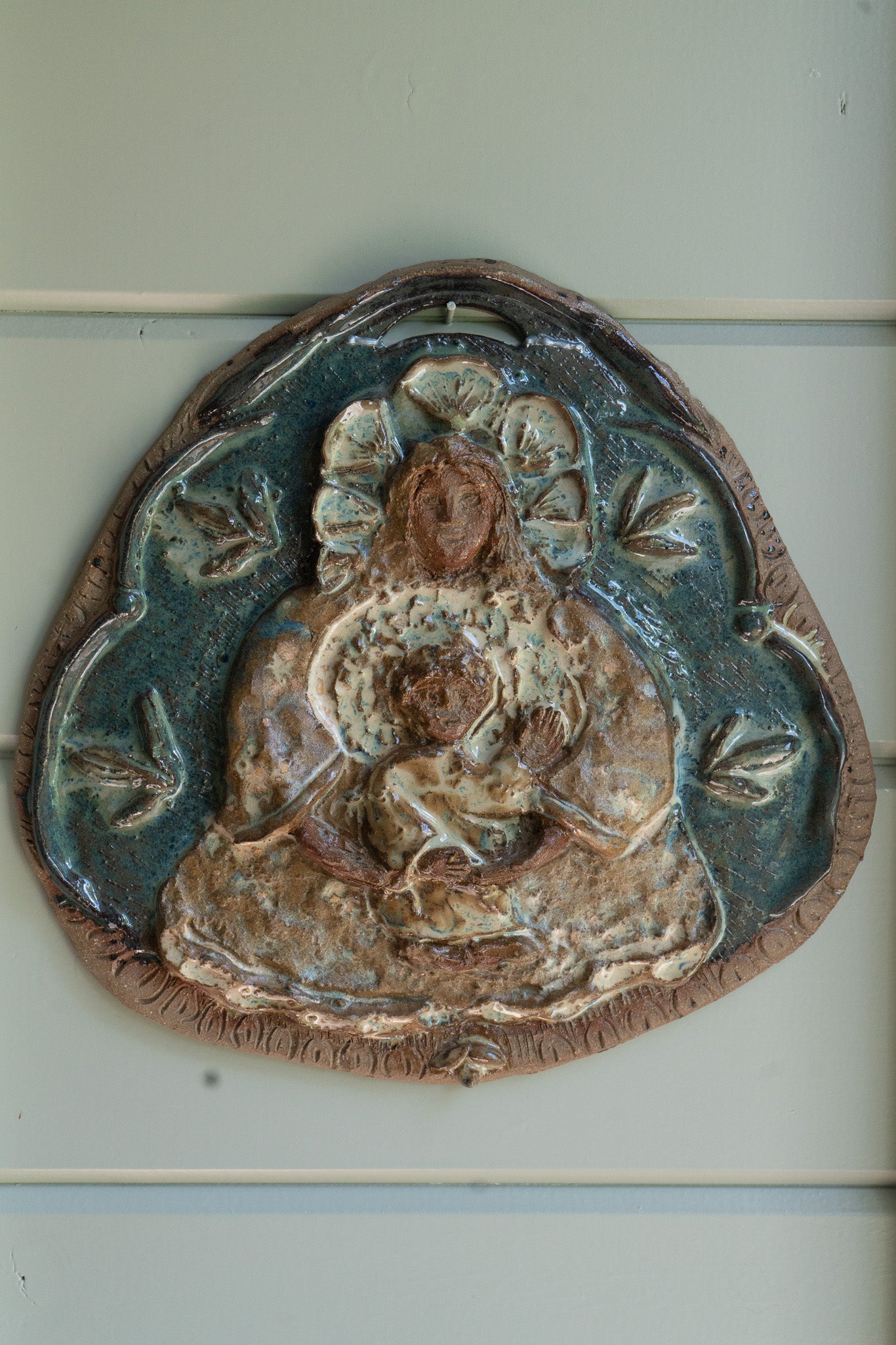 Madonna and Child Wall Icon